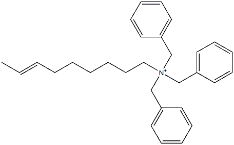 (7-Nonenyl)tribenzylaminium,,结构式