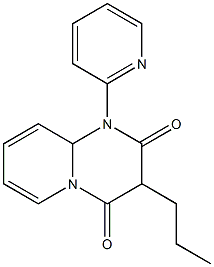 1-(2-Pyridinyl)-3-propyl-1,9a-dihydro-2H-pyrido[1,2-a]pyrimidine-2,4(3H)-dione Structure