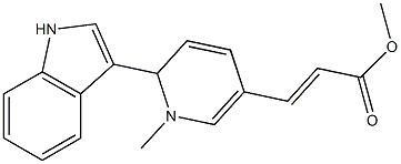 3-[[2-(1H-Indol-3-yl)-1,2-dihydro-1-methylpyridin]-5-yl]acrylic acid methyl ester