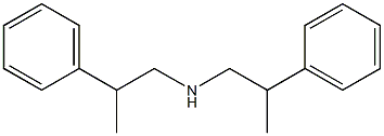 Bis(2-methyl-2-phenylethyl)amine Structure
