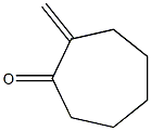 2-Methylenecycloheptanone Structure