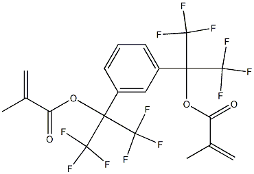  1,3-Bis[2-(methacryloyloxy)-1,1,1,3,3,3-hexafluoropropan-2-yl]benzene