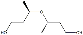 (S)-3-[[(R)-3-ヒドロキシ-1-メチルプロピル]オキシ]-1-ブタノール 化学構造式