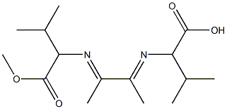  2,2'-(2,3-Dimethyl-1,4-diaza-1,3-butadiene-1,4-diyl)bis(3-methylbutyric acid methyl) ester