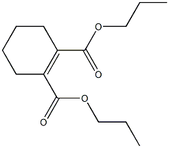 1-Cyclohexene-1,2-dicarboxylic acid dipropyl ester,,结构式