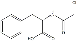 N-(Chloroacetyl)phenylalanine Structure