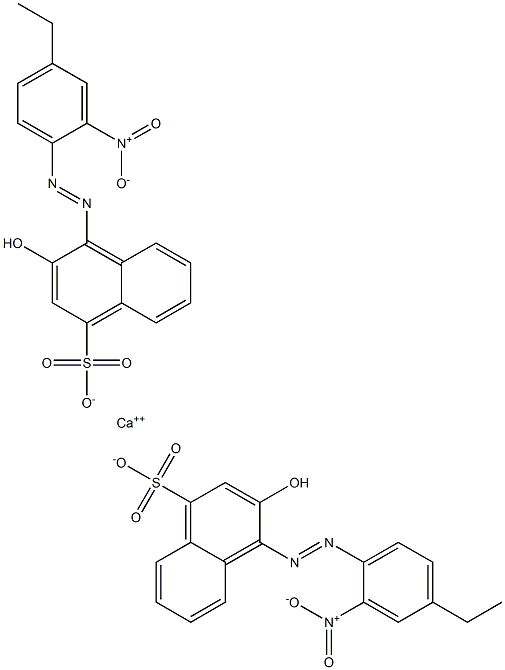 Bis[1-[(4-ethyl-2-nitrophenyl)azo]-2-hydroxy-4-naphthalenesulfonic acid]calcium salt|