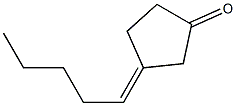 3-Pentylidenecyclopentanone,,结构式