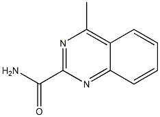 4-Methyl-2-quinazolinecarboxamide Structure