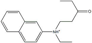 (3-Oxopentyl)(2-naphtyl)(ethyl)aminium