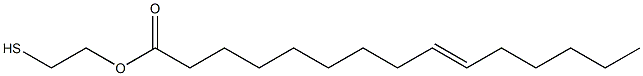 9-Pentadecenoic acid 2-mercaptoethyl ester Structure