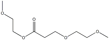 3-(2-Methoxyethoxy)propionic acid 2-methoxyethyl ester,,结构式