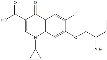  7-[2-Aminobutoxy]-1-cyclopropyl-6-fluoro-1,4-dihydro-4-oxoquinoline-3-carboxylic acid