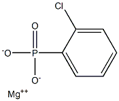2-クロロフェニルホスホン酸マグネシウム 化学構造式
