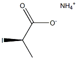 [R,(-)]-2-Iodopropionic acid ammonium salt 结构式