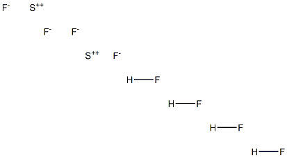 Disulfur difluoride Struktur