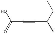  [S,(+)]-4-Methyl-2-hexynoic acid