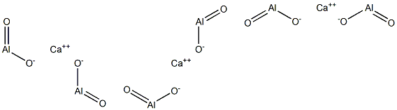 Tricalcium aluminate,,结构式