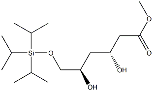 (3R,5R)-3,5-Dihydroxy-6-[(triisopropylsilyl)oxy]hexanoic acid methyl ester|