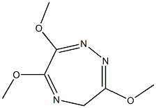 3,6,7-Trimethoxy-4H-1,2,5-triazepine 结构式