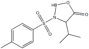 3-Tosyl-4-isopropyl-1,3,2-oxazaborolidine-5-one