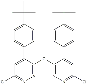 (4-tert-Butylphenyl)(6-chloro-3-pyridazinyl) ether Structure