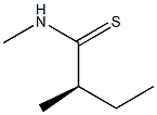 [R,(-)]-N,2-Dimethylthiobutyramide 结构式