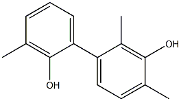 2,3',4-Trimethyl-1,1'-biphenyl-2',3-diol Structure