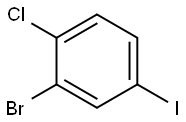 3-Bromo-4-chloro-1-iodobenzene Structure