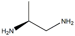 (S)-1,2-プロパンジアミン 化学構造式