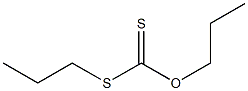 Dithiocarbonic acid dipropyl ester,,结构式