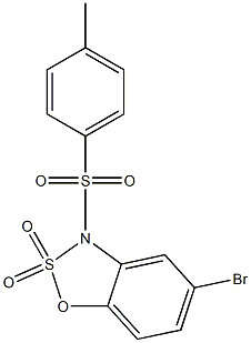  5-Bromo-3-[(4-methylphenyl)sulfonyl]-3H-1,2,3-benzoxathiazole 2,2-dioxide