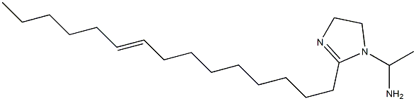 1-(1-Aminoethyl)-2-(9-pentadecenyl)-2-imidazoline,,结构式