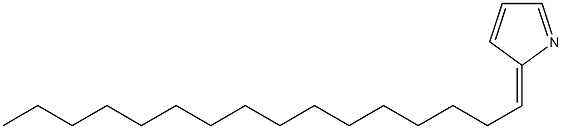 2-(Hexadecan-1-ylidene)-2H-pyrrole Structure