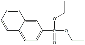 (2-Naphtyl)phosphonic acid diethyl ester Structure