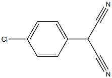 (4-Chlorophenyl)malononitrile Structure