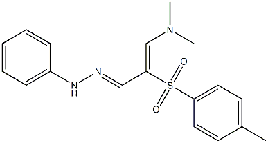 3-(Dimethylamino)-2-(p-tolylsulfonyl)propenal phenyl hydrazone