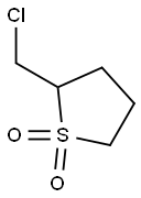 テトラヒドロ-2-(クロロメチル)チオフェン1,1-ジオキシド 化学構造式