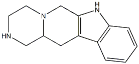 1,2,3,4,6,7,12,12a-Octahydropyrazino[1',2':1,6]pyrido[3,4-b]indole 结构式