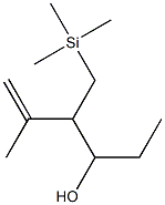 3-(Trimethylsilylmethyl)-2-methyl-1-hexen-4-ol