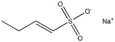 1-ブテン-1-スルホン酸ナトリウム 化学構造式