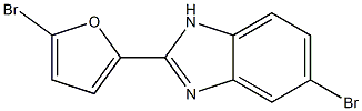 5-Bromo-2-(5-bromofuran-2-yl)-1H-benzimidazole Struktur