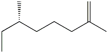  [S,(+)]-2,6-Dimethyl-1-octene