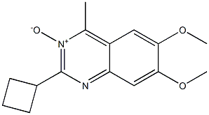 2-Cyclobutyl-4-methyl-6,7-dimethoxyquinazoline 3-oxide