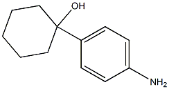p-(1-ヒドロキシシクロヘキシル)アニリン 化学構造式