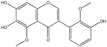 3',6,7-Trihydroxy-2',5-dimethoxyisoflavone