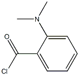 o-(Dimethylamino)benzoyl chloride Structure