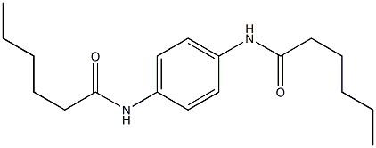 N,N'-Bishexanoyl-p-phenylenediamine Structure