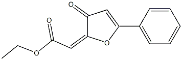 2-Ethoxycarbonylmethylene-5-phenylfuran-3(2H)-one