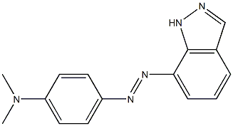 N,N-Dimethyl-4-[(1H-indazol-7-yl)azo]benzenamine|